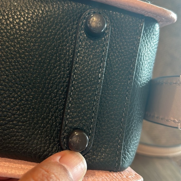 Coach Dreamer crossbody satchel bag in color block - Picture 12 of 16